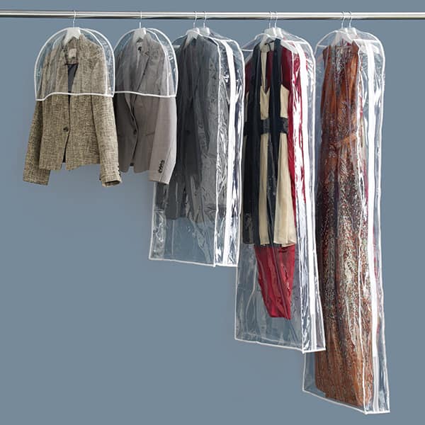 Protectores de ropa y portaternos transparente