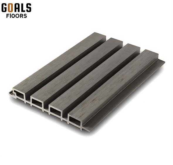Wpc exterior louvers grey color
