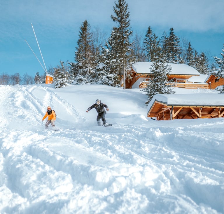 polana suche, snowboard, szczyrk. wyciąg, narty