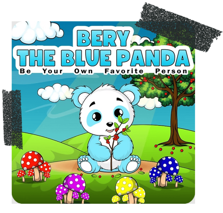 Bery the Blue Panda, children's book, Kistemo, Mia Balventy, Keerthana Suresh