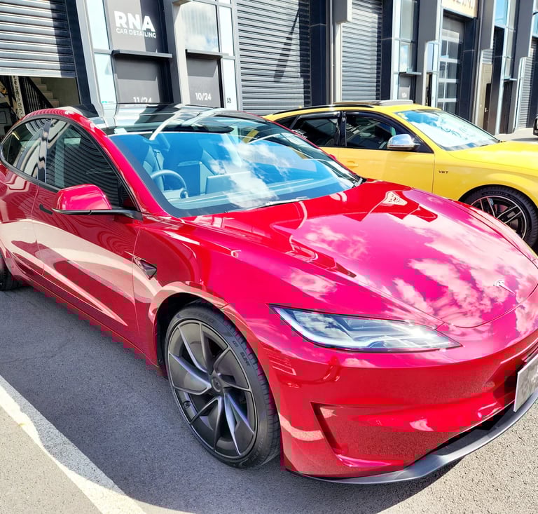 the coating lab Auckland IDA certified car detailer ceramic coating graphene coating paint correction cut and polish