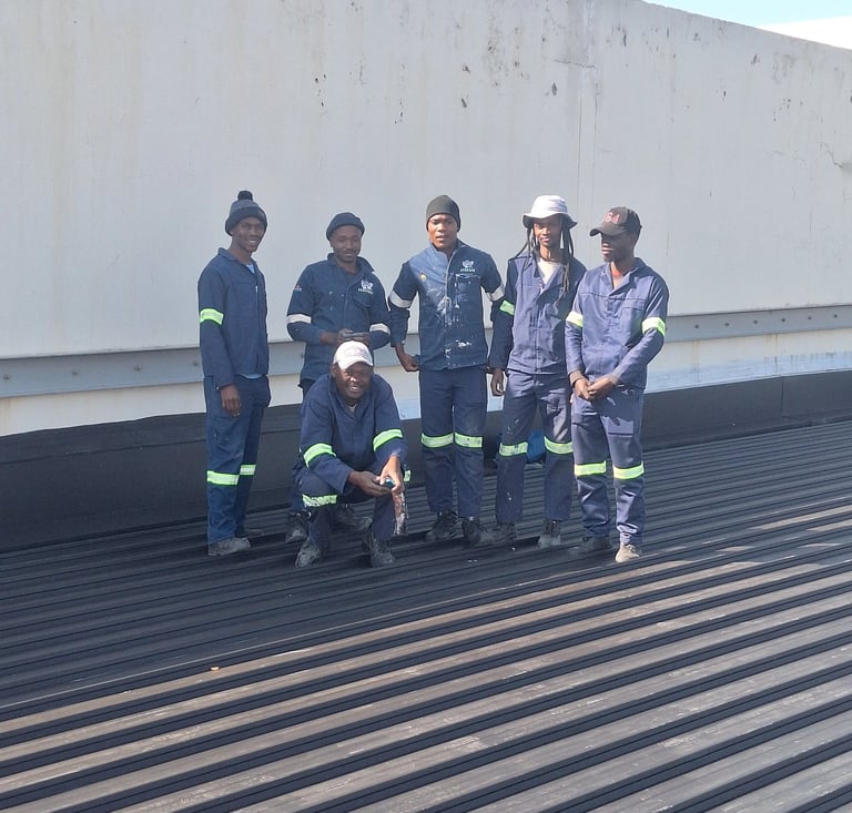 Environmental Pro Construction team, Bloemfontein project