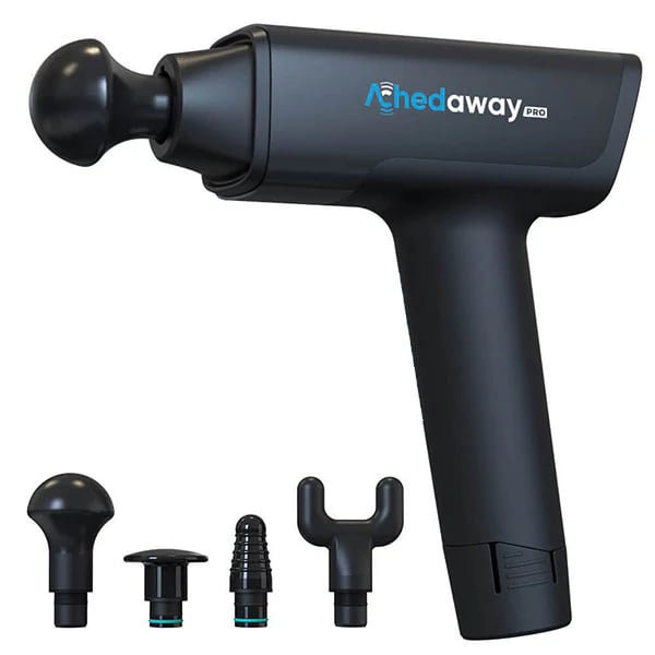 Achedaway Pro deep tissue massage gun for glutes, hips, and lower back pain relief
