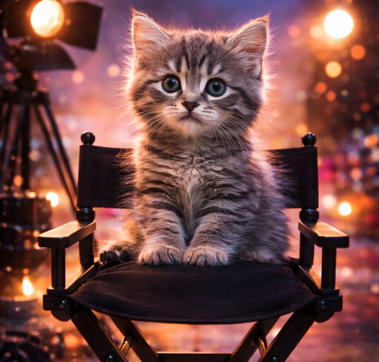AI Cat Video Content Creation Studio Film Actor kitty