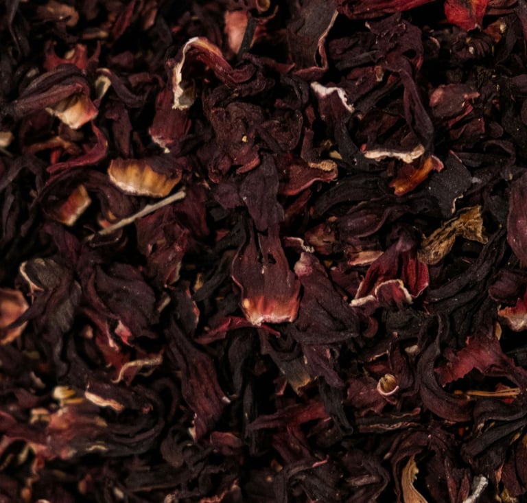 Hibiscus leaves