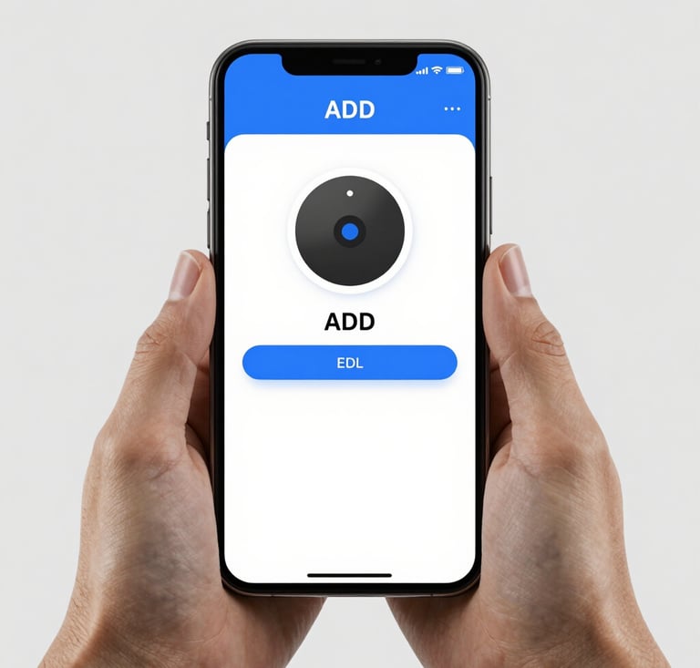 A sleek dashboard screen displaying various mobile device statuses and controls.