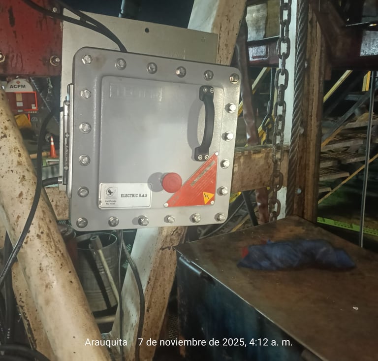 Caja de lógica del sistema Ángel Guardián 