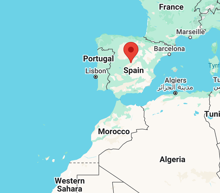 Map of Spain