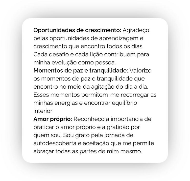 gratidão