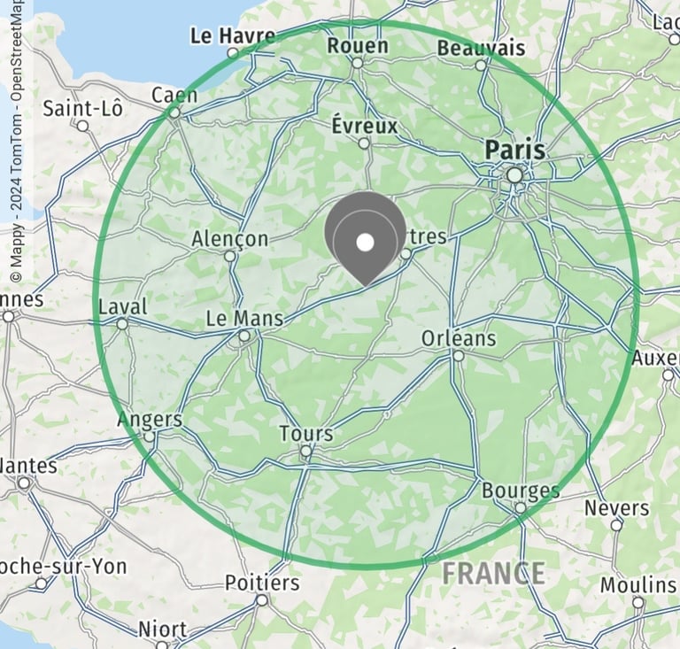 isochrone 2h30