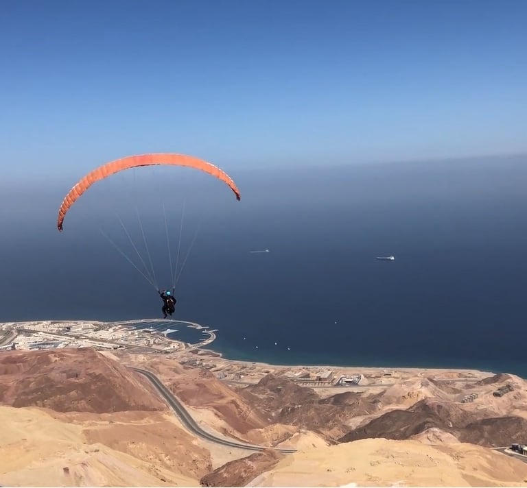 paragliding egypt باراجليدنج مصر