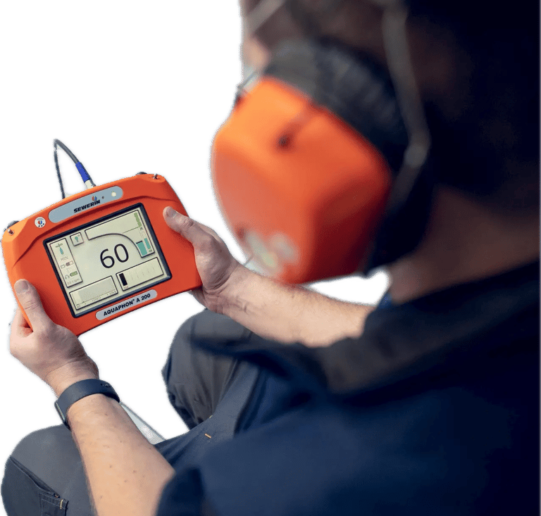 كشف تسربات المياه الكتروني