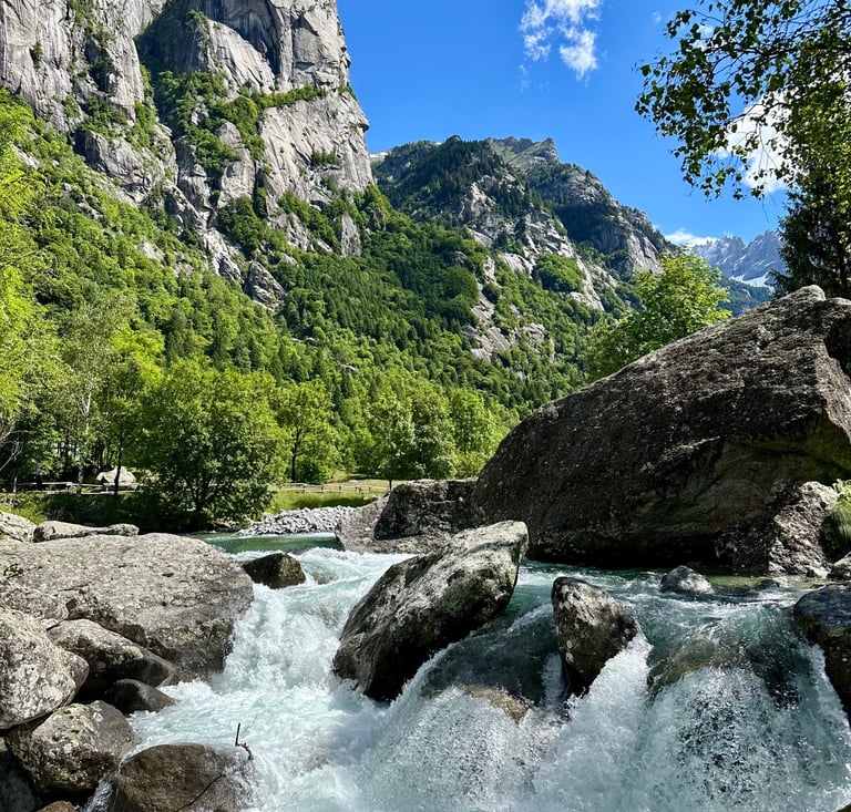 Val di Mello and Precipizio degli Asteroidi
