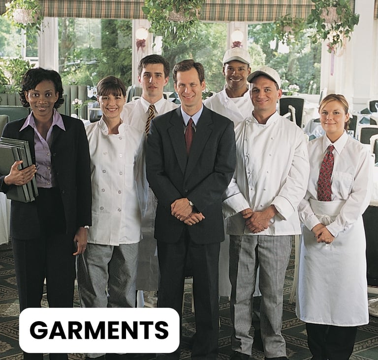 a group of chefs and their staff members with attractive wear
