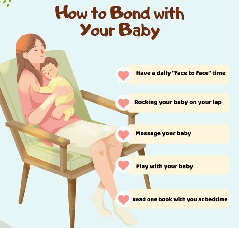Creating positive bond with the child