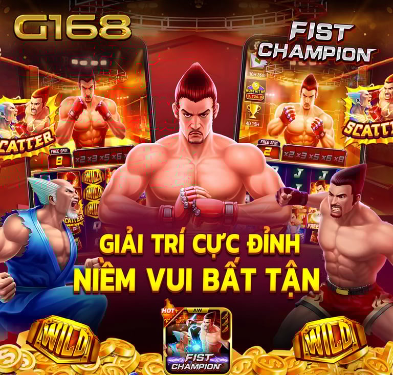fist champion g168 slot game