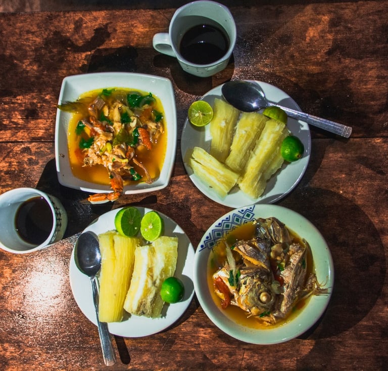 Tour de pesca artesanal en la desembocadura del rio Don Diego