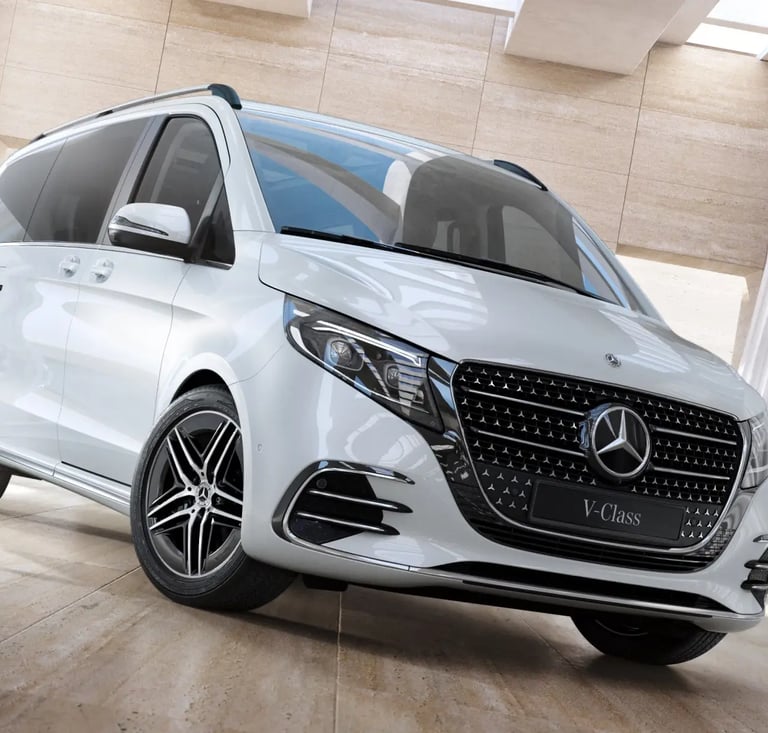 Mercedes-Benz V-Class White