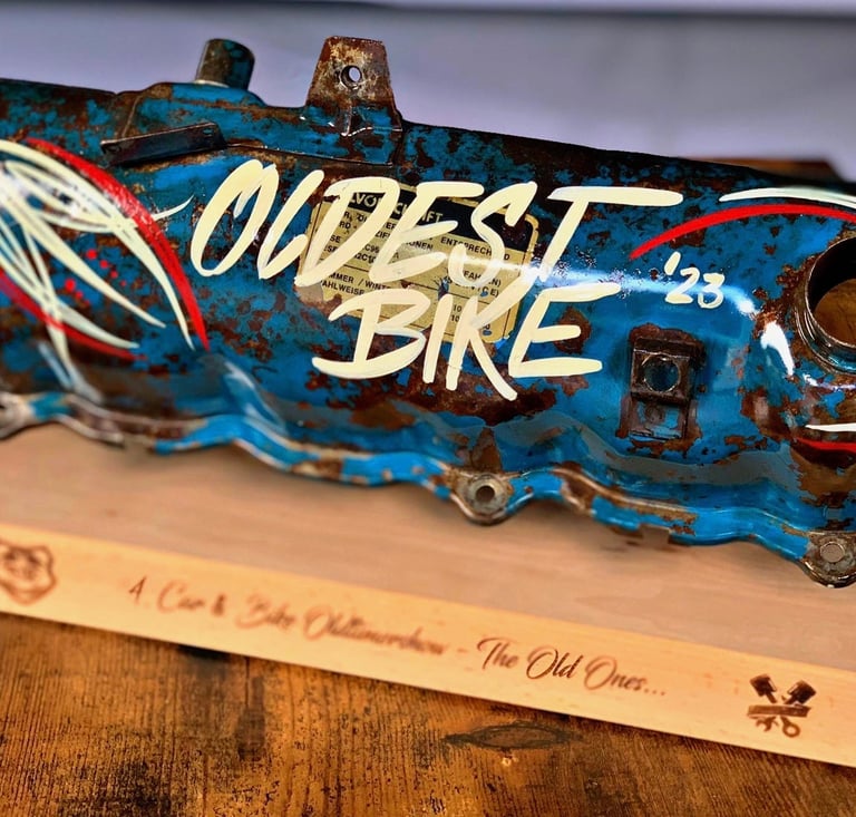 Pokal Oldest Bike enfieldmotorrad.de