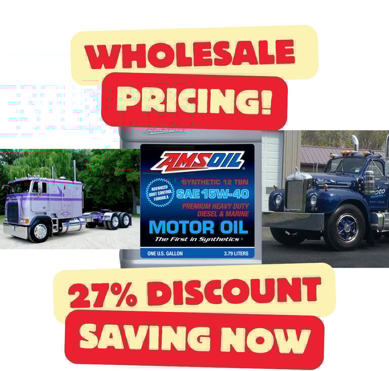 Amsoil SAE 15W-40 Diesel and Marine Motor Oil