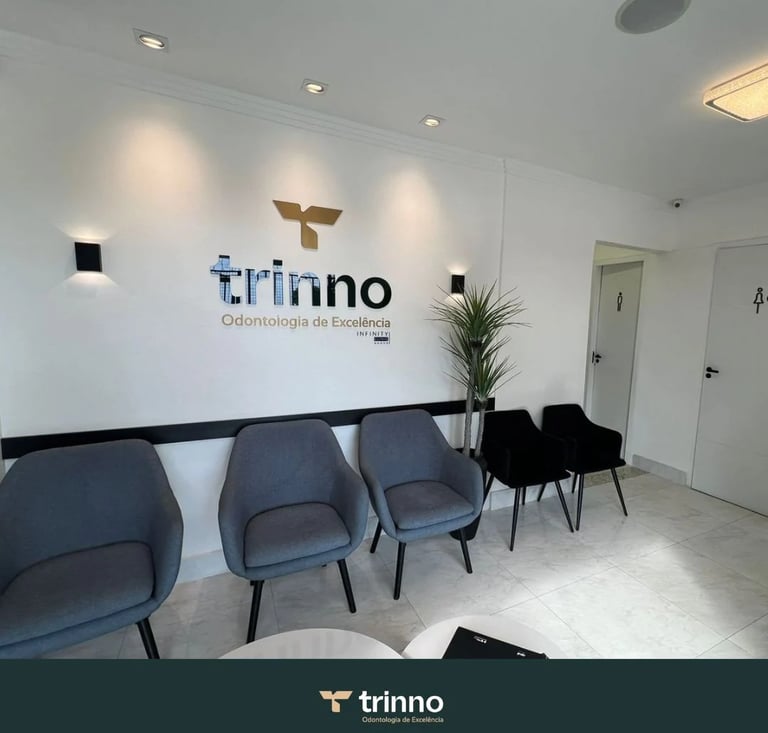 Recepção da Trinno Odontologia e Implantes