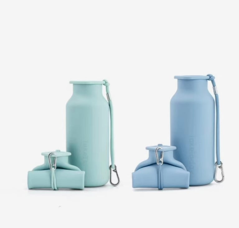 botella de agua de silicona personalizada