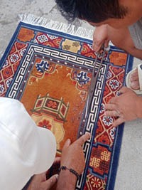 hand knotted tibetan carpet - himalayacarpetnepal.com