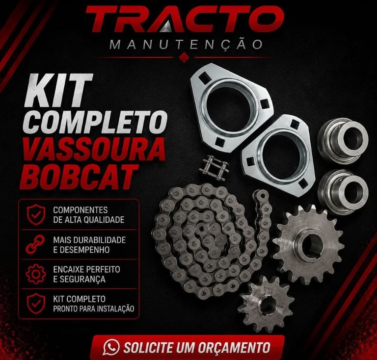 6599441 Flange da Vassoura Bobcat