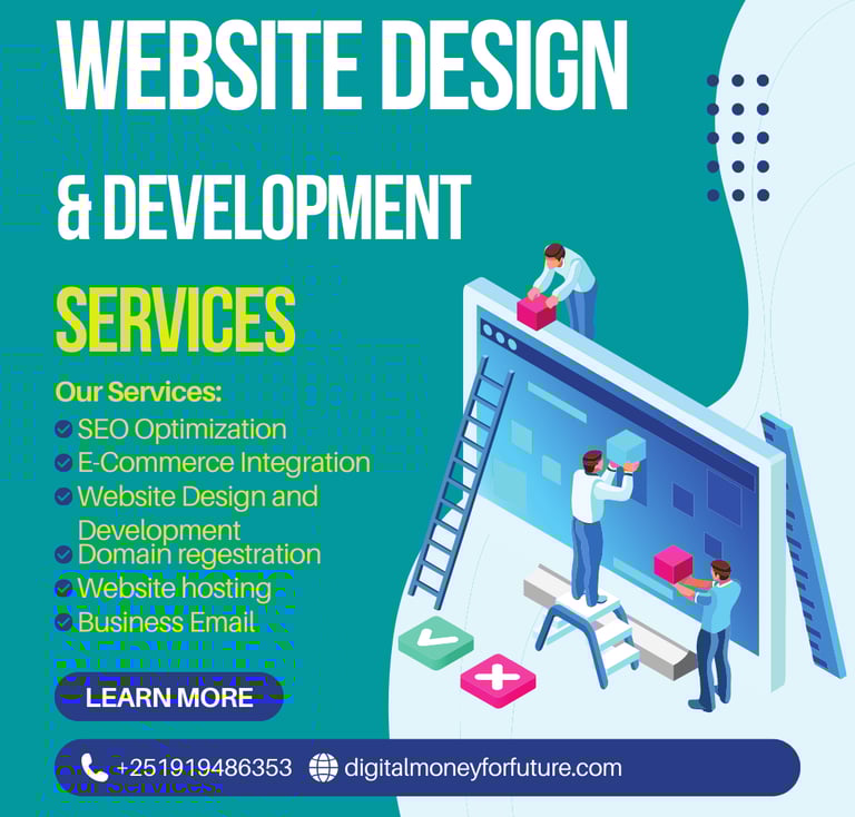a website design for services
