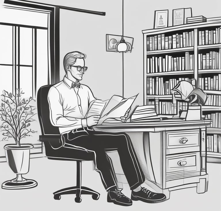 woman standing on bookstore