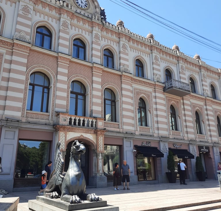 Tbilisi city assembly ,freedom square