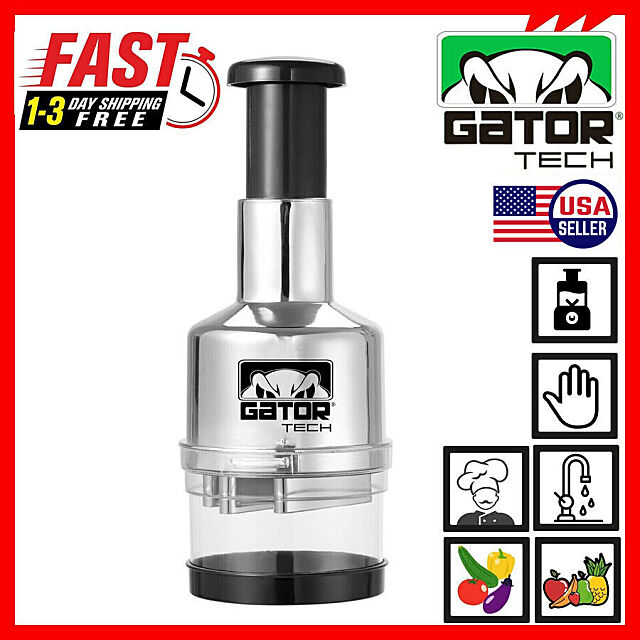 Vegetable Fruit Garlic Food Hand Chopper Cutter Slicer Peeler Dicer