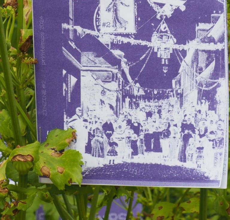 Fanzine Gâtinais libre, mini livret editorial