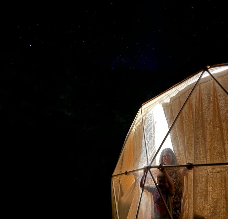 wadi rum desert camp night sky