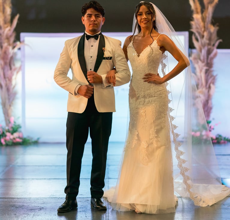 pareja novios expo celebraciones