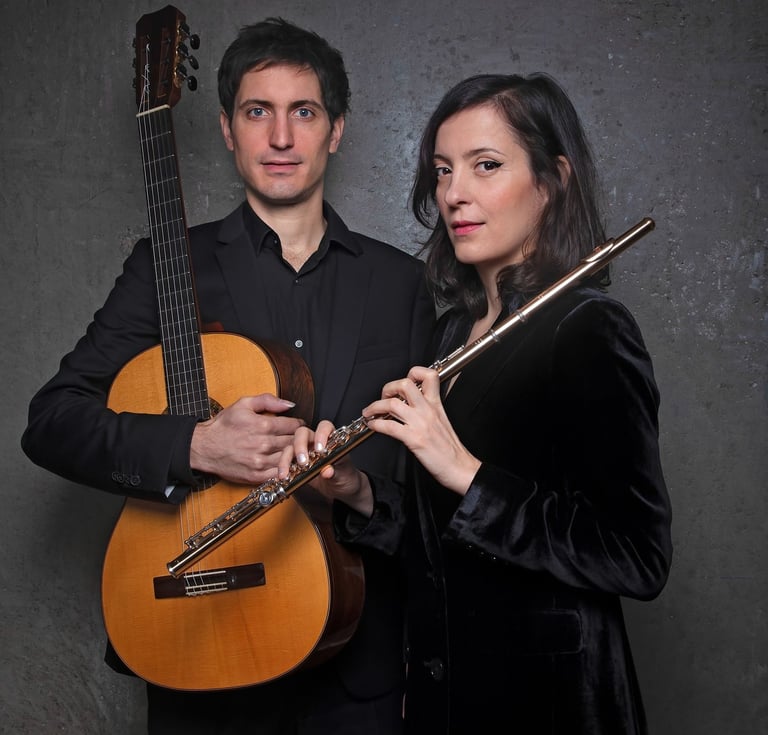 Duo SoliPse - Elena Stojceska et Romain Petiot photo par Rocio Garza