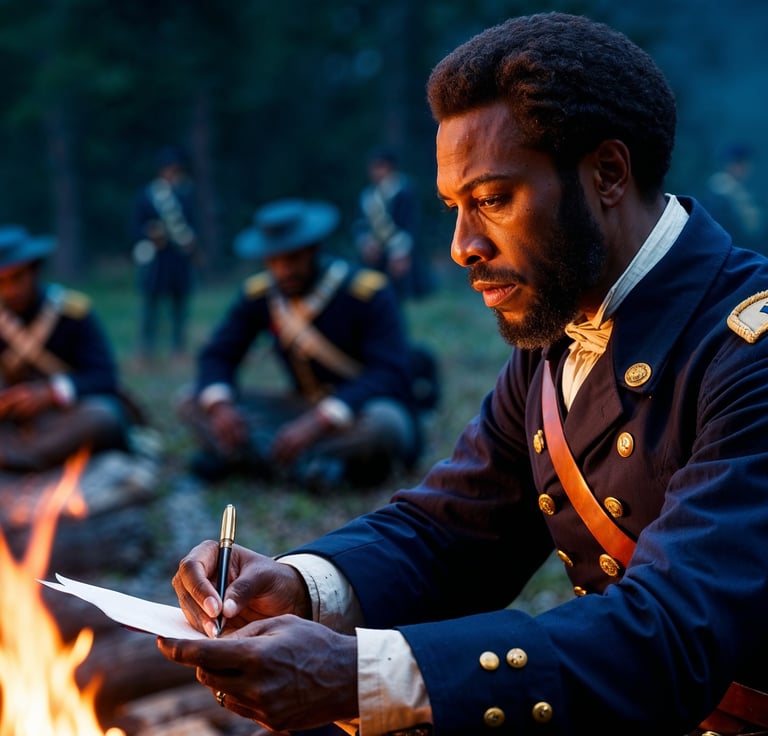 Lewis Douglass, son of Frederick Douglass, writes a letter