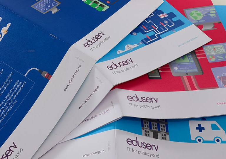 eduserv printed brochure collection