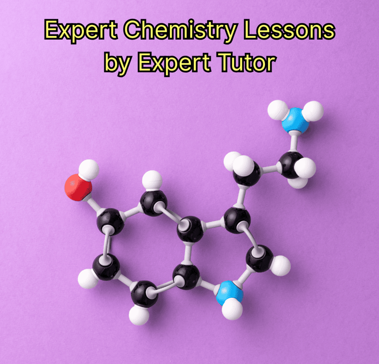 Expert Chemistry Lessons by Expert Tutor