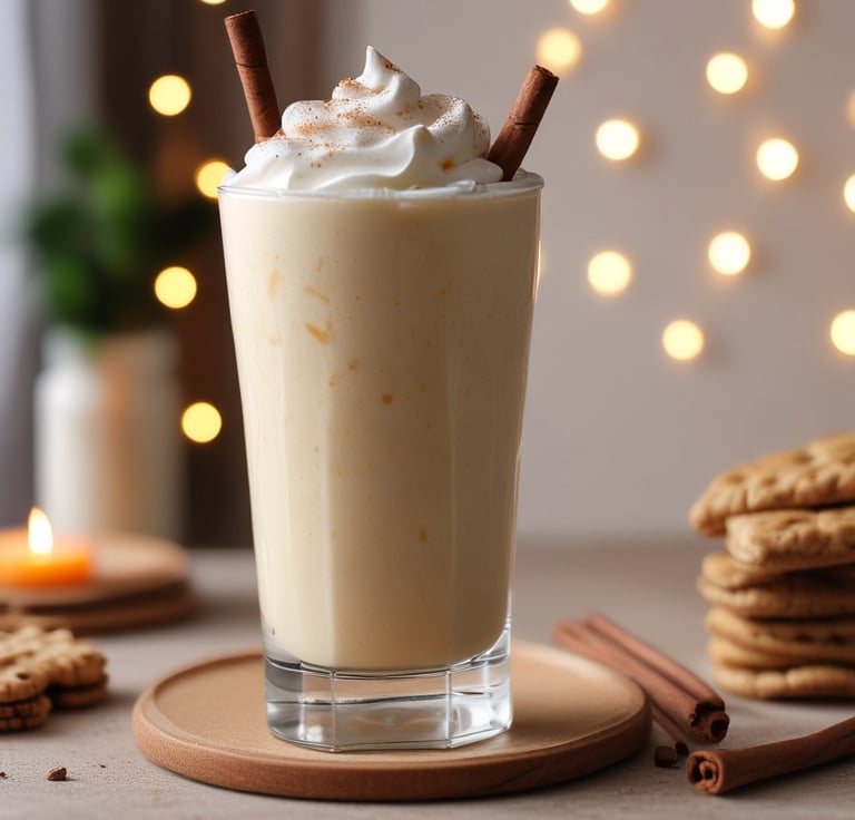 Indulge in a Delightful Vanilla Chai Cookie Milkshake