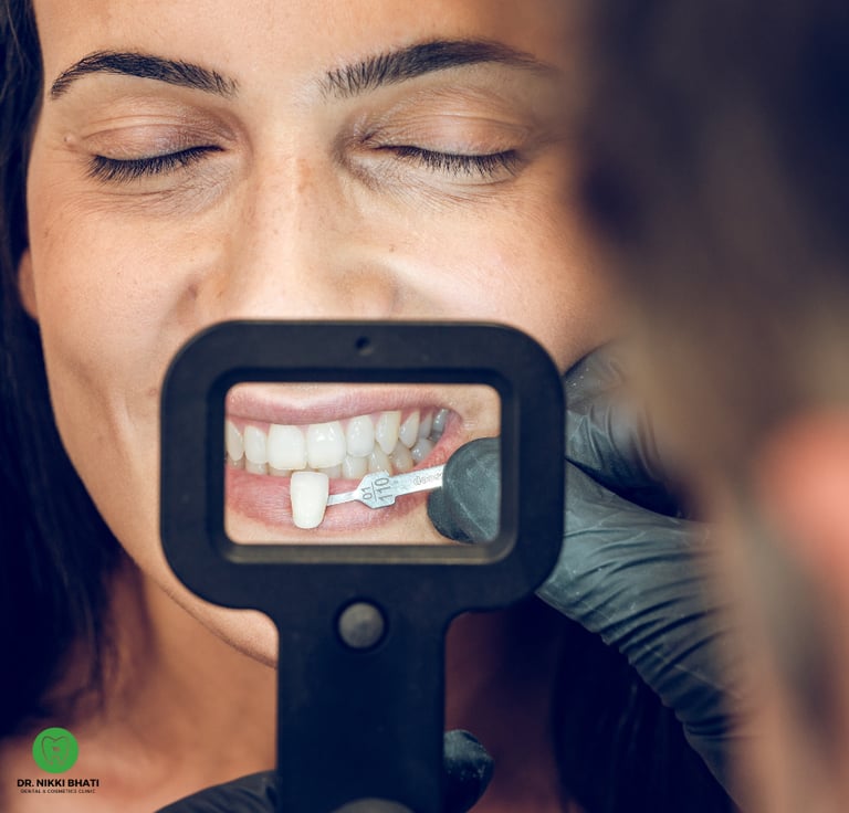 Composite Veneers and Snap-On Veneers at Dr. Nikki Bhati's Clinic - Achieve a Stunning Smile Makeove
