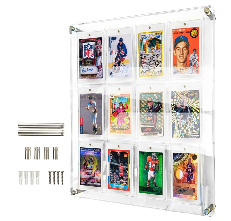 Acrylic Card Display Case for One Touch Cards