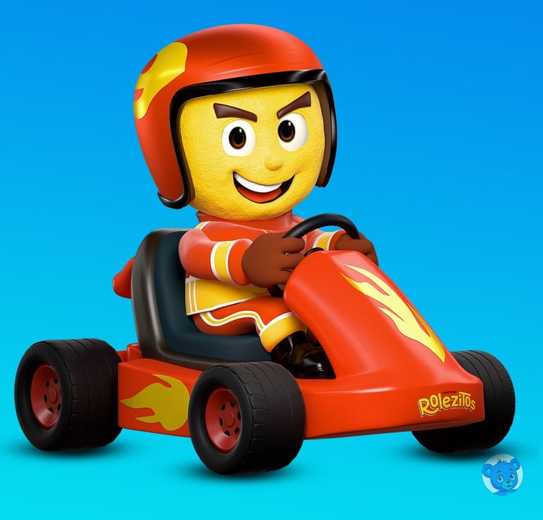 mascote 3D e personagem 3D