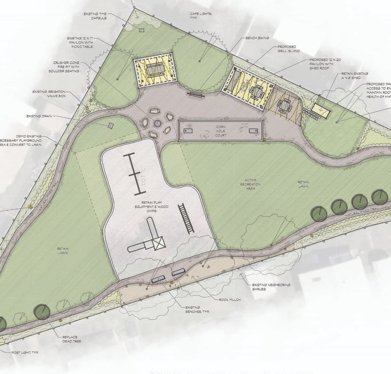 a plan of a plan for a new school