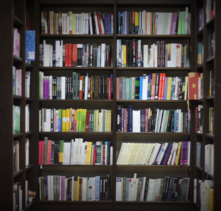 Una libreria ricca è l'habitat naturale del copywriter