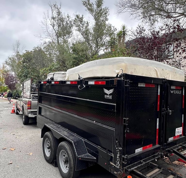SFC Junk Removal: Community debris hauling in SF 94107 & Almaden 95120.