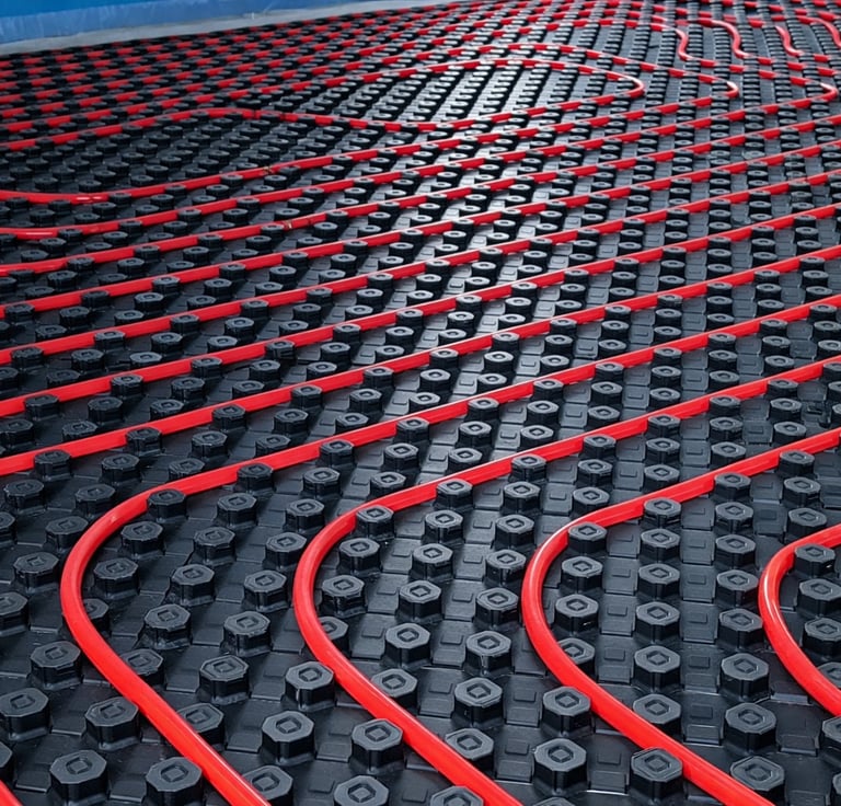 impianto a pavimento