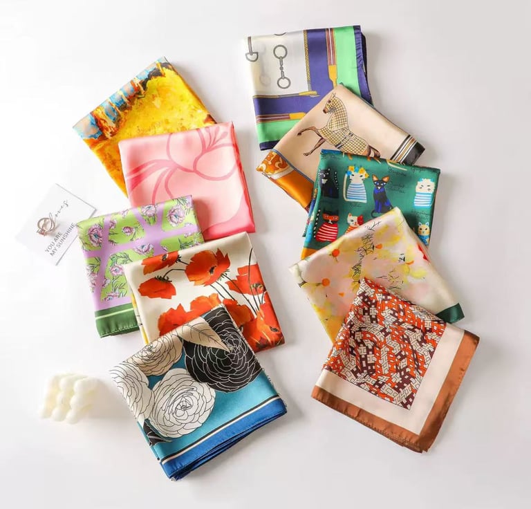 pañuelo cuadrado personalizado