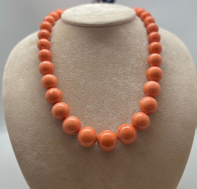 coral necklace