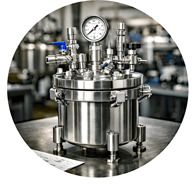 Pilot plant reactor